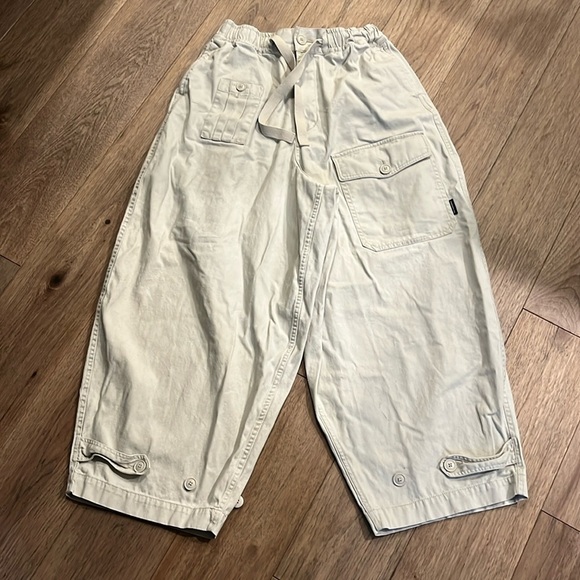 five cm Other - FIVE CM 5CM ultra wide leg cotton cargo barrel pants, size medium